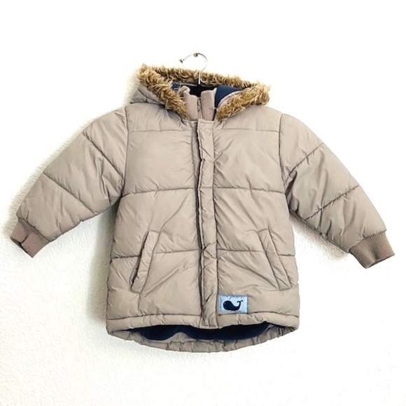 VINEYARD VINES Toddler Fleece Lined Puffer Jacket